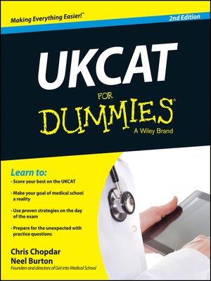 cover image of UKCAT For Dummies